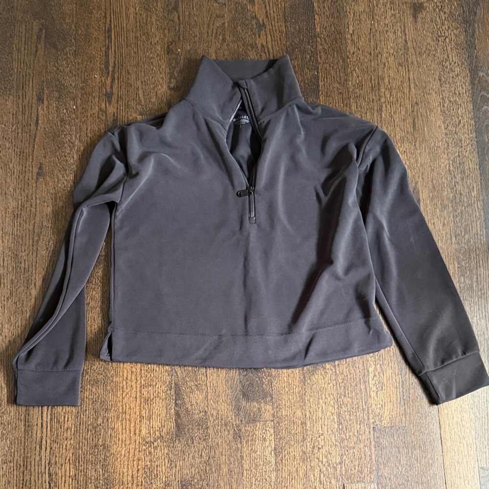 Athleta quarter zip pullover. 

Matching pants available in closet.